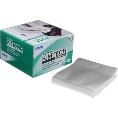 Kimwipes Kimtech Science Delicate Task Wipes, 4 1/2x8 1/2", 280 Count Per Box.