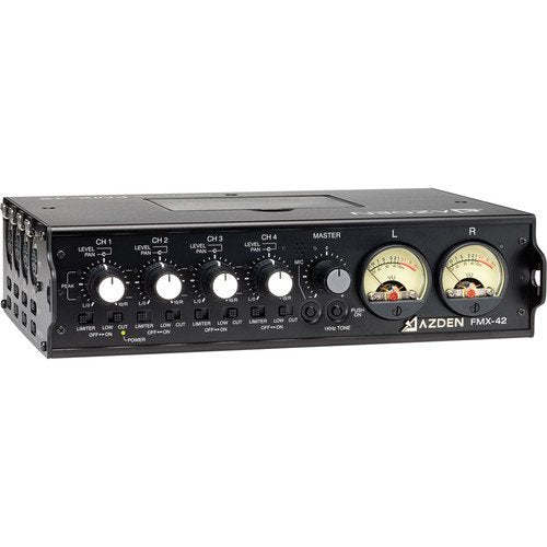 Azden FMX-42 4-Channel Microphone Field Mixer