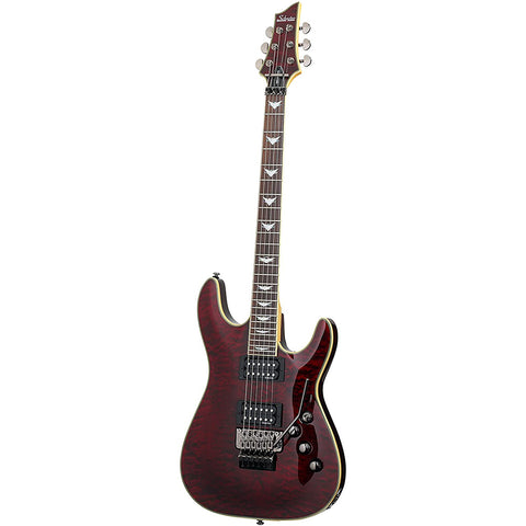 Schecter Omen Extreme-FR Electric Guitar (Black Cherry)