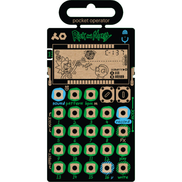teenage engineering PO-137 Rick and Morty Pocket Operator Micro Sampler (Limited-Edition)
