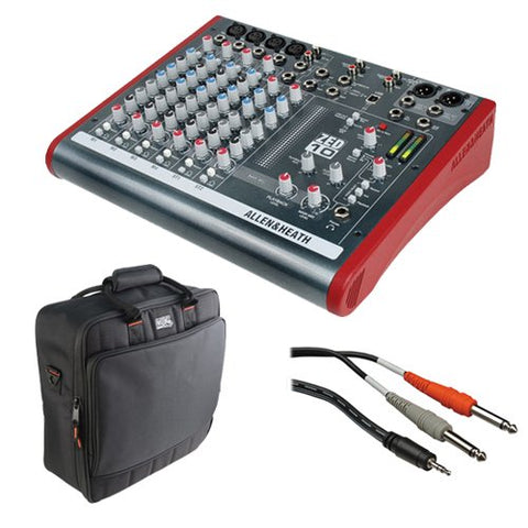 Allen & Heath ZED-10 Multi-Purpose Miniature Mixer and Bag Kit