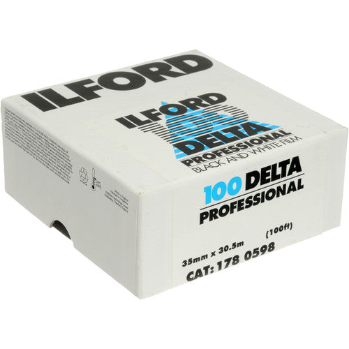 Ilford Delta 100 Professional Black and White Negative Film (35mm Roll Film, 100' Roll)