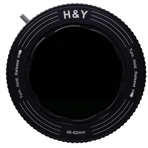 H&Y Filters Revoring 46-62mm Variable Neutral Density Nd3-Nd1000 And Circular Polarizer Filter