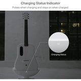 LAVA Wireless Charging Base Guitar Stand Only Compatible with 36-Inch LAVA ME 3 Guitars (White 36 inch)