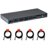 Steinberg UR816C 16 X 16 USB 3.0 Audio Interface with 4x XLR-XLR Cable Bundle