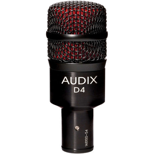 Audix D4 - Hypercardioid Dynamic Drum and Instrument Microphone