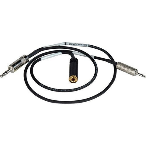 Sescom LN2MIC-ZMGHN-MON Line Out to Camera Mic In Headphone Tap Cable