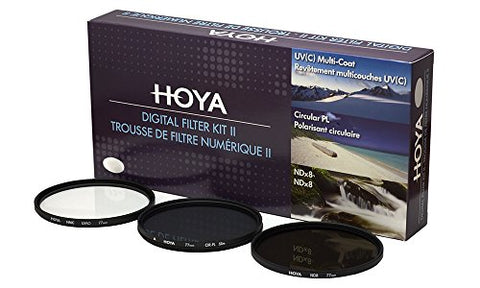 Hoya 49mm Digital Filter Kit With UV(C), Circular Polarizer & NDx8