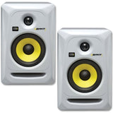 KRK RP5G3W-NA Rokit 5 Generation 3 Powered Studio Monitor - White - Pair