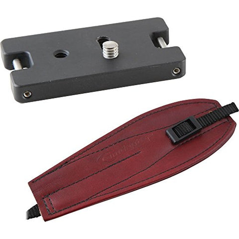 Camdapter Standard Adapter with Burgundy Pro Strap