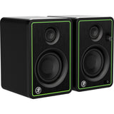 Mackie CR3-XBT Creative Reference Series 3" Monitors with Bluetooth (Pair) Bundle with Studio Headphones