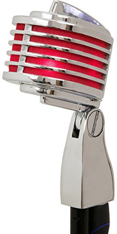 Heil Sound The Fin Dynamic Chrome Vocal Microphone Red