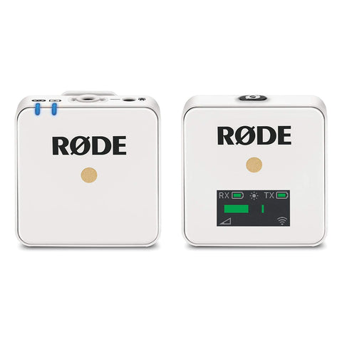 Rode Wireless GO Compact Digital Wireless Microphone System (2.4 GHz, White)