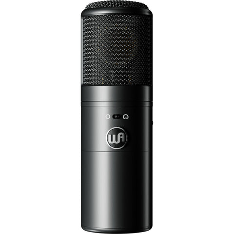 Warm Audio WA-8000 Large Diaphragm Multipattern Tube Condenser Microphone, Black with Hard Case