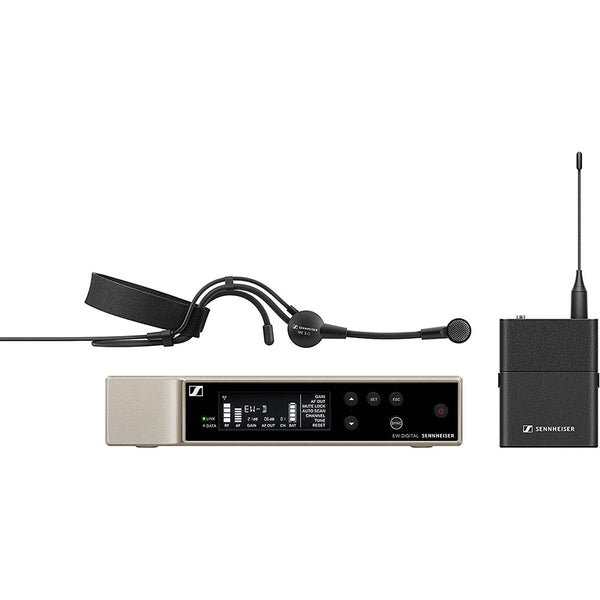 Sennheiser EW-D ME3 SET Digital Wireless Cardioid Headset Microphone System (Q1-6: 470 to 526 MHz)