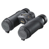 Nikon 7579 MONARCH 7 8x30 Binocular (Black) with Nikon Retractable Rangefinder Tether & Binocular Harness Bundle