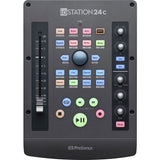 PreSonus ioStation 24c 2x2 USB-C Audio Interface and Production Controller Bundle with CAD GXL1800 Condenser Microphone, Studio Monitor Headphone, and 2x XLR-XLR Cable