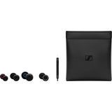 Sennheiser IE 40 PRO In-Ear Monitoring Headphones (Black) with 5-Way Headphone Splitter Bundle