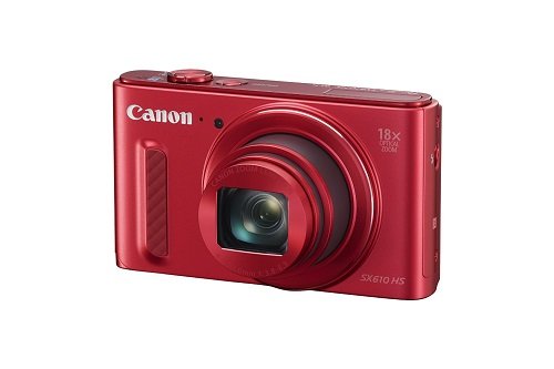 Canon PowerShot SX610 HS Digital Camera (Red)