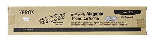 Genuine Xerox High Capacity Magenta Toner Cartridge for the Phaser 6350, 106R01145