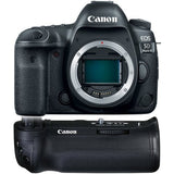 Canon EOS 5D Mark IV DSLR Camera (Body Only) with Canon BG-E20 Battery Grip, Journey 34 DSLR Bag & LP-E6 Lithium-Ion Battery Pack Kit