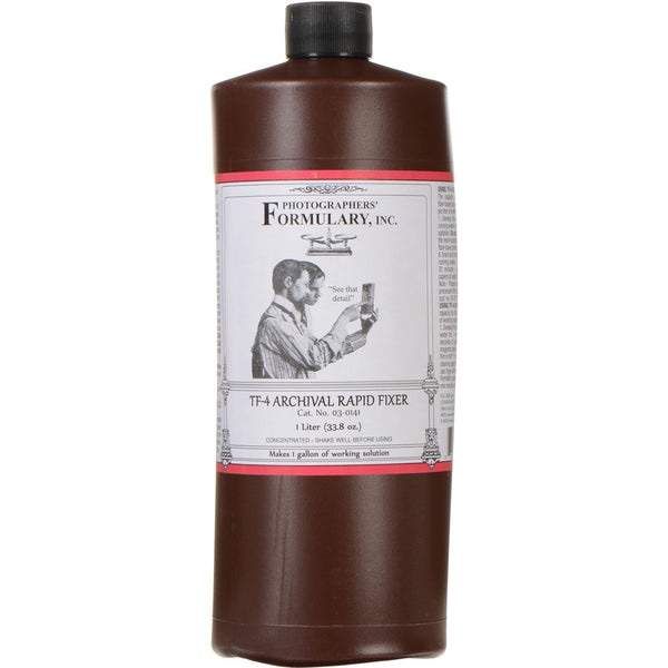 Photographers' Formulary TF-4 Archival Rapid Fixer for Black & White Film & Paper - Makes 1 Gallon