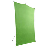 Savage 5x7' Chroma Green Background Backdrop Travel Kit with Aluminum Stand and Carry Bag
