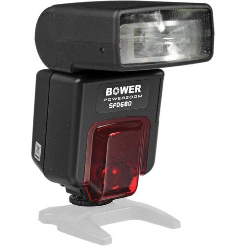 Bower SFD680 Power Zoom Digital TTL Flash for Canon Cameras