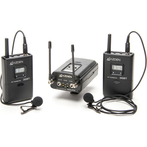 Azden UHF On-Camera Dual Bodypack System AZ330ULT