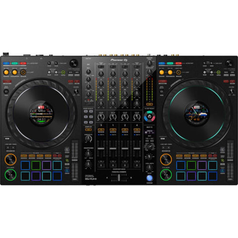 Pioneer DJ DDJ-FLX10 4-Channel DJ Controller for rekordbox and Serato DJ Pro (Black)