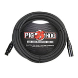 Pig Hog XLR 25 Foot Tour Grade Microphone Cables (3-Pack)