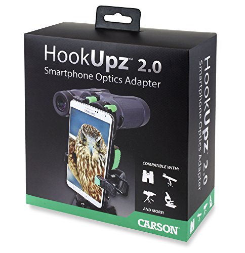 Carson HookUpz 2.0 Universal Optics Adapter for Smartphones