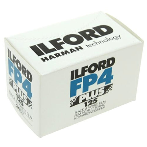 Ilford FP4 Plus, Black and White Print Film, 135 (35 mm), ISO 125, 24 Exposures (1700682)