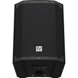 Electro-Voice EVERSE 8 8" 2-Way Battery Powered Loudspeaker with Bluetooth (Black) Bundle with Steel Speaker Stand and XLR-XLR Cable
