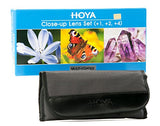 Hoya 49mm Close-Up Filter Set, +1, +2, +4 Multi Coated Diopters