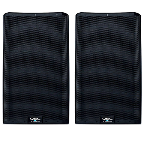 QSC K12.2 Active 12" Powered 2000 Watt Loudspeaker (Pair)