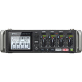 Zoom F4 6-Input / 8-Track Multi-Track Field Recorder with PCF-8n Protective Case & Rapid Charger Bundle