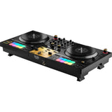 Hercules DJControl Inpulse T7 Premium 2-Deck Motorized DJ Controller Bundle with Hercules HDP DJ45 Closed-Back, Over-Ear DJ Headphones