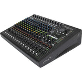 Mackie ONYX 16-Channel Premium Analog Mixer with Multi-Track USB Bundle with Gator G-MIXERBAG-2118 Nylon Mixer Bag and 10' Stereo Breakout Cable