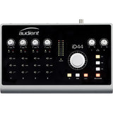 Audient iD44 -20-Input/24-Output High-Performance AD/DA Interface & Monitoring System with HPC-A30 Studio Monitor Headphones and XLR-XLR Cable