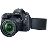 Canon EOS 6D Mark II DSLR with EF 24-105mm f/3.5-5.6 IS STM Lens - With Canon BG-E21 Battery Grip