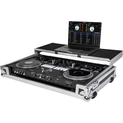 Headliner Flight Case with Laptop Platform for Pioneer DJ DDJ-REV7