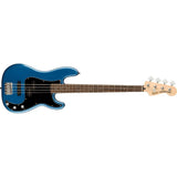 Squier by Fender Affinity Series Precision Bass PJ, Indian Laurel fingerboard, Lake Placid Blue