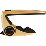 G7th Performance 2 Classical Capo (18kt Gold-Plate) with TunePro TP-32 Mini Clip Tuner Bundle