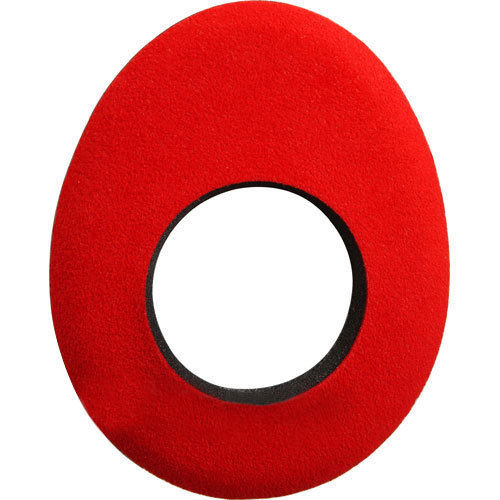 Blue Star Red Microfiber Oval Large Eye Cushion BL90132