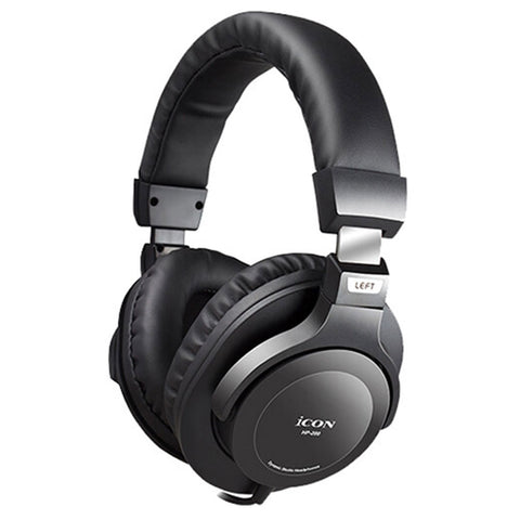 Icon Pro Audio HP200 Closed-Back Studio Monitor Headphones (ICOH-HP200)