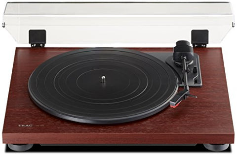 Teac TN100CH 3 Speed Analog Turntable - Cherry Finish