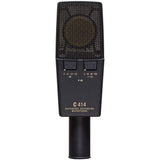 AKG C414 XLII Multipattern Condenser Microphone Bundle with Sony MDR-7506 Headphones & Desktop Mic Stand