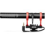 Rode VideoMic NTG Shotgun Vlogging Podcasting Microphone with Rode WS11 Windshield & Wide Mouth Case Bundle