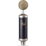 Blue Baby Bottle SL Studio Condenser Microphone with RF-5P-B Reflection Filter, Quad Cable & Blue The Pop Windscreen Bundle